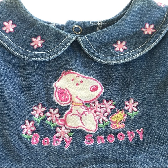 Denim Snoopy Dress - Picture 2 of 7